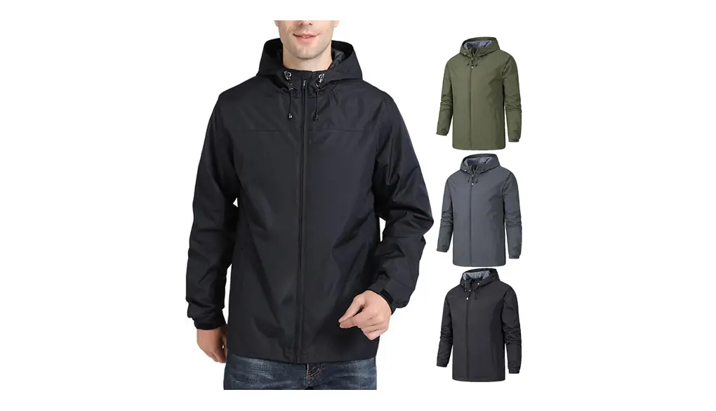 [ANONIE] ウインドブレーカー ジャケット メンズ コート カジュアル アウトドア スタジャン 防風 軽量 無地 大きいサイズ 秋冬服 M~3XL