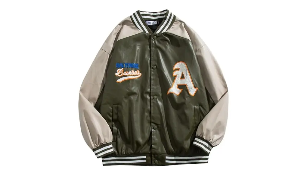 [ANOSO] ペアジャケット スタジャン メンズ ゆったり ジャケット レディース スタジアムジャンパー ペアルック 野球服 切り替え ブルゾン アメカジ おしゃれ 防寒 男女兼用 カジュアル
