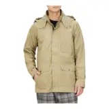 【軽やかで上品】ARROWS メッシュハーフコート AW21-6871｜大人の余裕を纏うナイロンタスランアウター