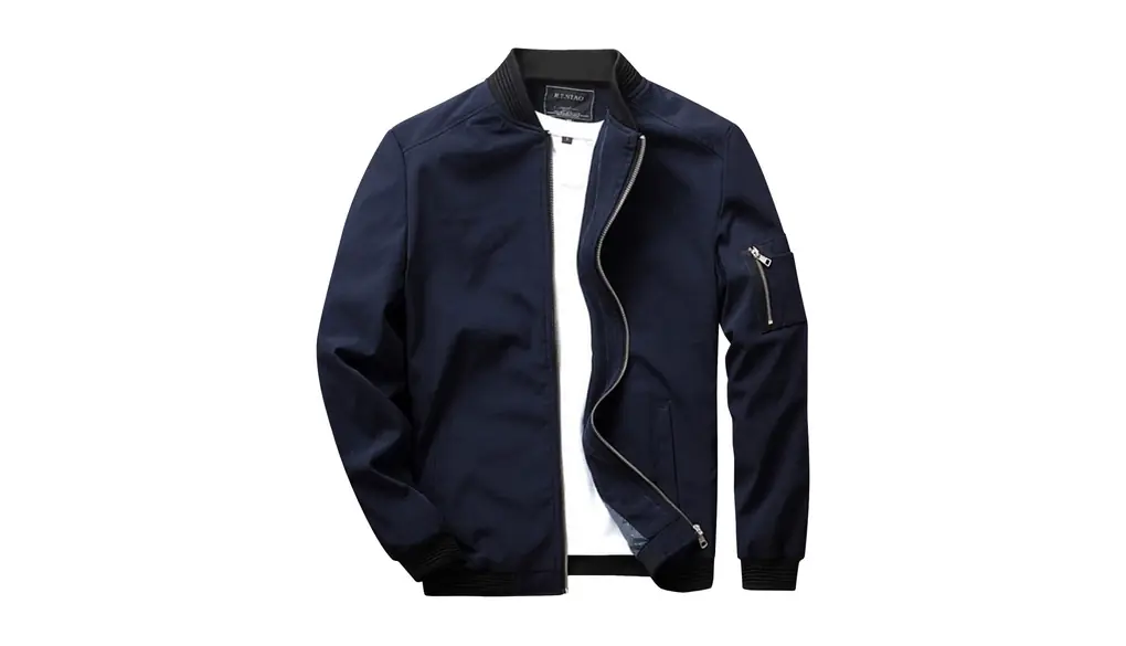 [Babsully] オシャレ ノーカラー ジャケット メンズ 秋服 ブルゾン メンズ 薄手 ライトジャケット バイクジャケット カジュアル アウター オシャレ 春秋冬 ジャンパー 大きいサイズ カジュアルジャケット 無地 春秋冬
