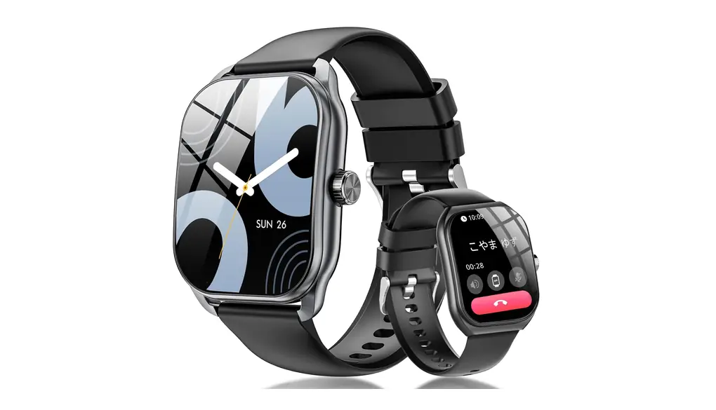スマートウォッチ 【2025性能強化新モデル·3Dスクリーン 】 Bluetooth通話機能 2.01インチHD大画面 ウォッチスマート iPhone対応 アンドロイド対応 300mAh大容量バッテリー 軽量 腕時計 SMS/Line通知 IP68防水 歩数計 活動量計 天気予報 音楽制御 100+種類運動モード 文字盤自由設定 Smart Watch メンズ レディース