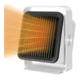 【2秒でぬくもり、静かに包む】BAYATA セラミックヒーター 小型 400W/600W｜足元をやさしく温める省エネ暖房