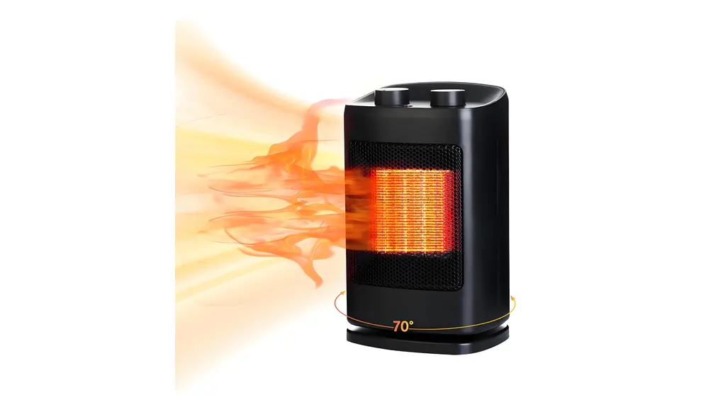 BNTET セラミックヒーター 電気ファンヒーター 小型 電気ストーブ 速暖 3段階切替 転倒自動オフ 過熱保護 左右70°首振り 静音 暖房器具 省エネ設計 難燃性素材 足元 ヒーター 卓上 ファンヒーター コンパクト ミニヒーター 脱衣所 トイレ 洗面所 オフィスに適用 PSE認証済