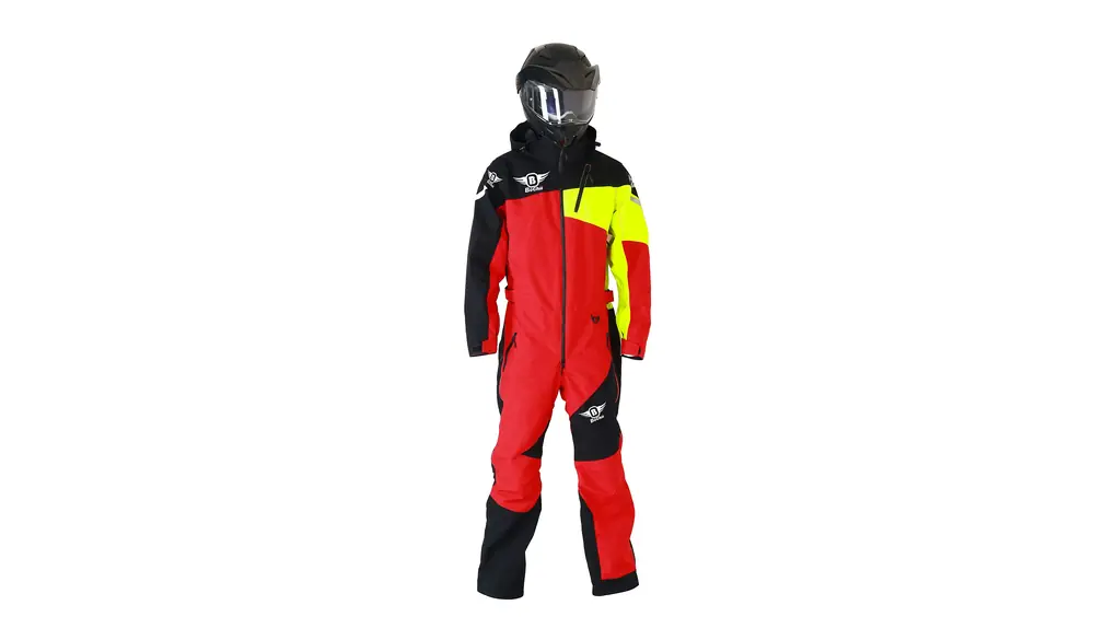 Buchii Resolve ワンピース SnowSuit メンズ スノーモービル 断熱スーツ 防水 耐久性 30K 31K 生地
