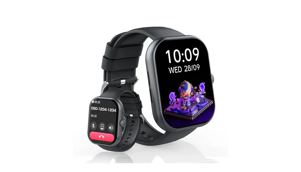 スマートウォッチ【2024進歩モデル Bluetooth5.3】2.01インチ大画面 Smart Watch 着信＆メッセージ通知 アンドロイド対応 iPhone対応 活動量計 歩数計 音楽制御 女性生理周期管理 電卓 スマホ探す 100多種類な運動モード 長持ちバッテリー スポーツウォッチ 目覚まし時計 カメラ制御 ミニゲーム 日本語説明書付き