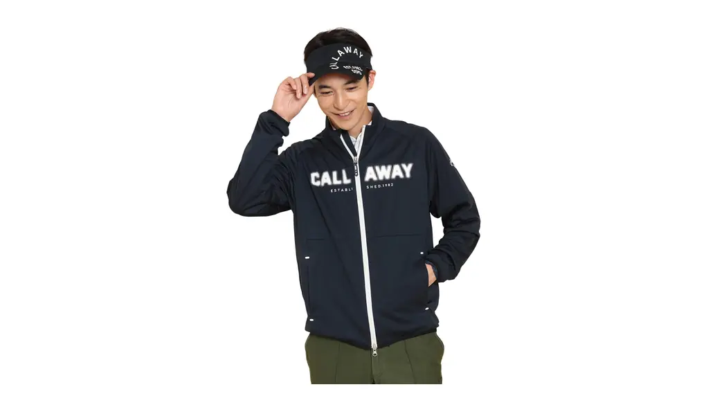 [キャロウェイ] メンズ フルジップブルゾン (スターストレッチ:撥水性・透湿性・防風性) / ゴルフ アウター / C24215100