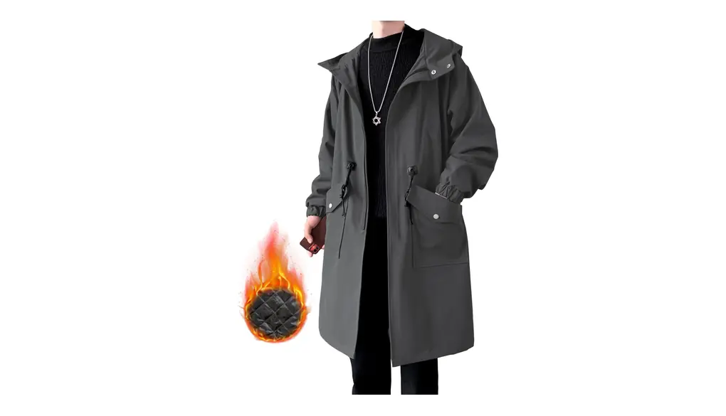 [Candy Kiosk] コート メンズ 冬服 ロング 中綿 暖かい メルトンコート チェスターコート ウインドブレーカー オーバーサイズ ゆったり 無地 防寒 防風 かっこいい ロング アウター シンプル オシャレ 秋冬
