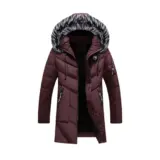【軽くて暖かい冬の万能服】Caqnni フード付き中綿ジャケット｜無地でキマる大人の防寒アウター