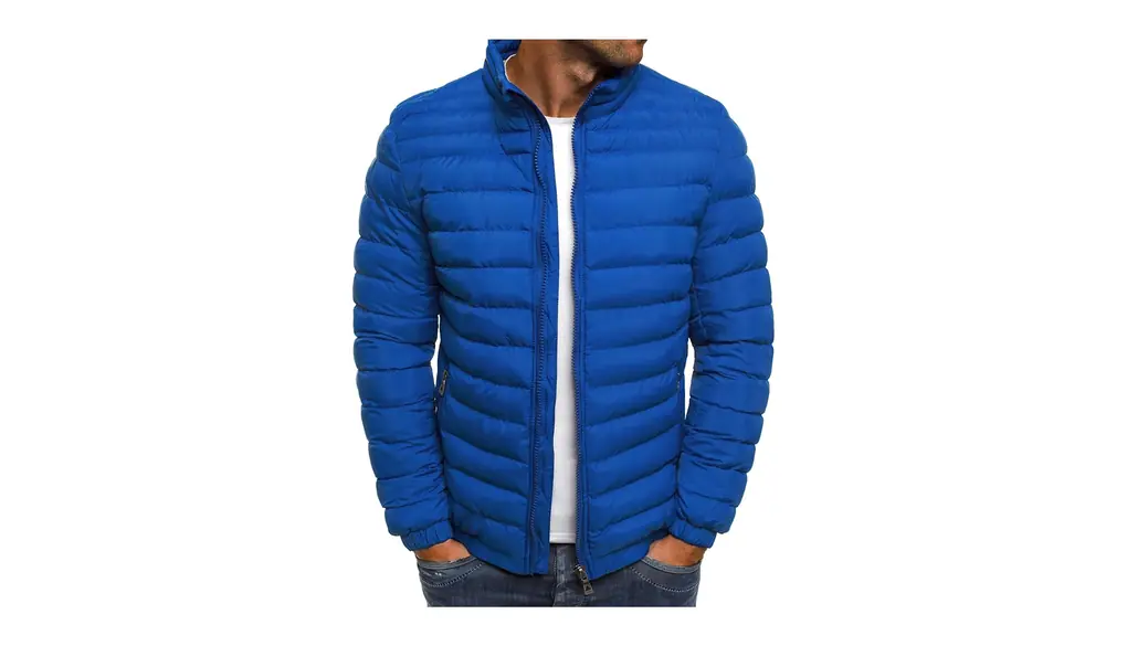 [Caqnni] 中綿ジャケット メンズ アウトドア 冬服 コート 中綿入り 防風 トレンチコート 人気 防寒ジャケット アウトドア アウトドアウェア コンパクト ブレザー シンプル 登山ウェア キャンプ 防風ジャケット お出かけ