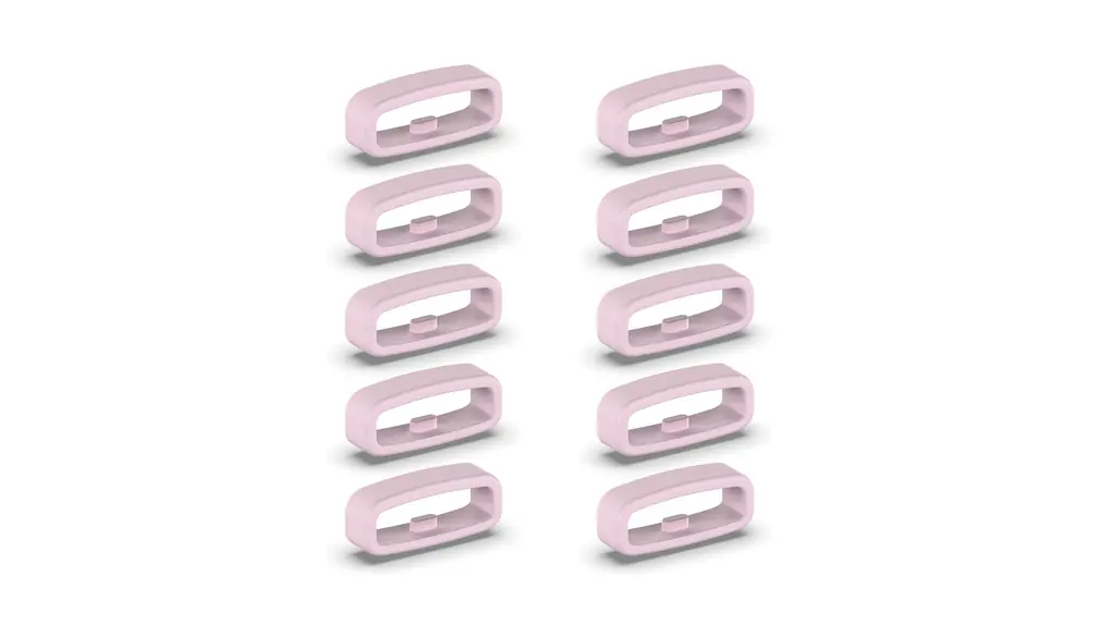 スマートウォッチストラップリテーナー交換シリコンファスナーリング18mm / 20mm / 22mmリストバンドキーパーホルダーベルトループ10pcs