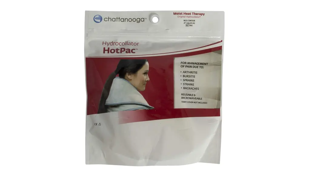 Hydrocollator Moist Heat Hot Pac Neck Contour, 24 Long Variety of Sizes and Shapes Fit Most Body Contours by Chattanooga