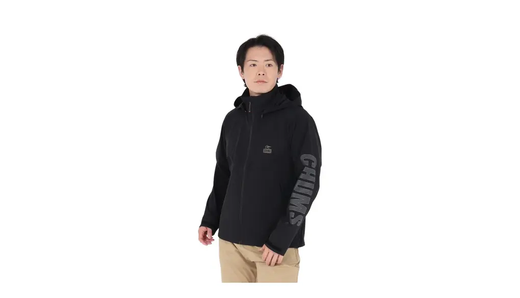 [チャムス] メンズ エアトレイルストレッチ ジャケット Airtrail Stretch Jacket K001 ブラック L