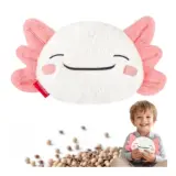 【45秒でとろける温もり】Comfheat Axolotl 電子レンジ加熱パッド｜天然素材のやさしさで肩・お腹・筋肉を包み込むヒートケア