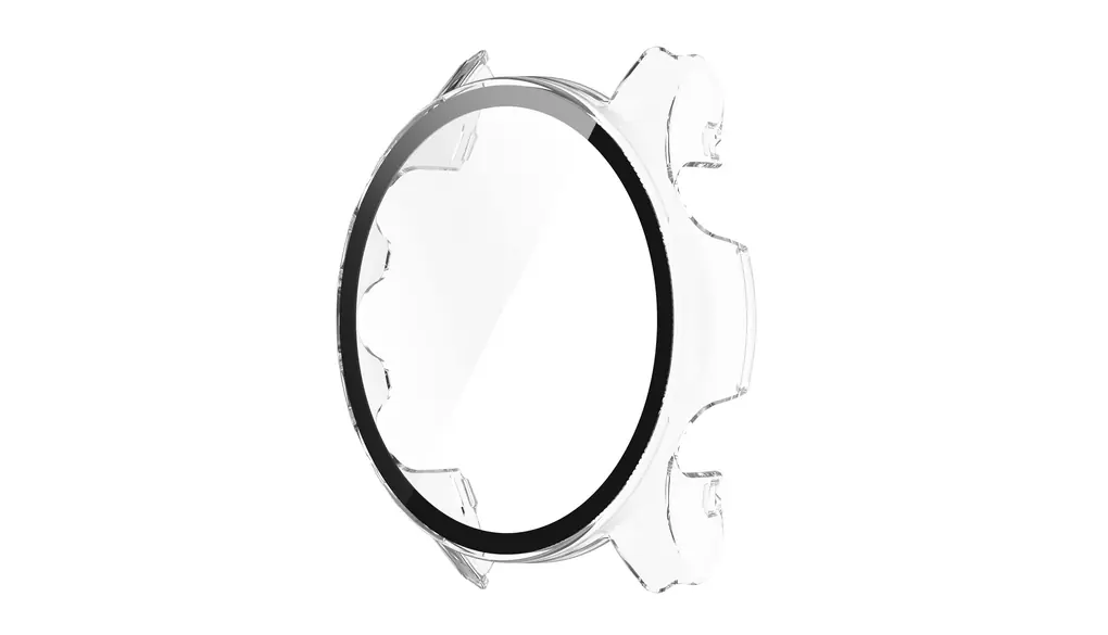 スマートウォッチバンパーカバー保護フィルム用ケース用シェルスクリーンプロテクター用の強化ガラスのワンピース
