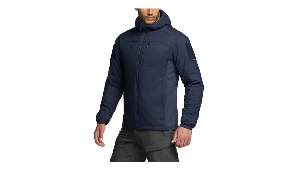 [CQR] 超軽量 保温 フードジャケット メンズ [防寒・保温・防水] フリース裏地 ウォームフーディ パーカー アウトドア フルジップ アウターウェア ハイキング ワークコートキャンプ アウター アトム フーディ ジャケット 春 秋 マウンテンパーカー