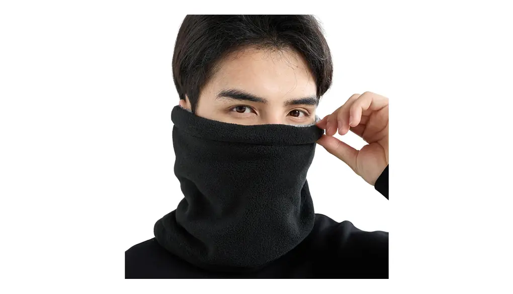 [CRAZY SHARK] ネックウォーマー メンズ 冬 防寒 レディース 防風 保温 冬用 裏起毛 暖かい ボア 調節コードつき 厚手柔らかい あったか 多機能 無地 通勤 通学 スポーツ アウトドア バイク 登山 自転車