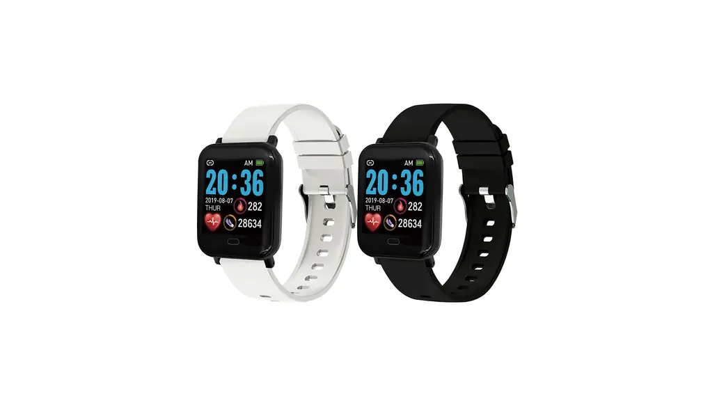 CREPHA(クレファー) ペアウォッチ スマートウォッチ カップル 2個セット iPhone対応 アンドロイド対応 Bluetooth 音楽再生 SMS/SNS 電話通知 睡眠モニター 健康管理 運動記録 スポーツウォッチ IP67 防水 防塵 ホワイト ブラック TS-SMW002-WT/BK