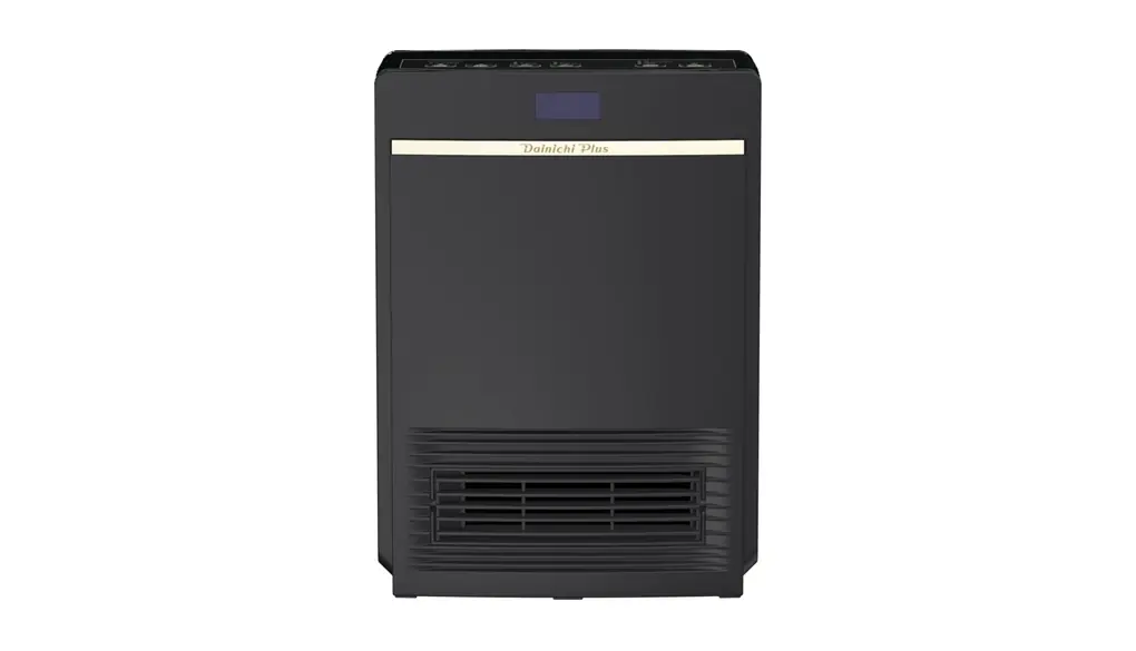 ダイニチ(Dainichi) セラミックファンヒーター 暖房 1200W ブラック EF-P1200G-K