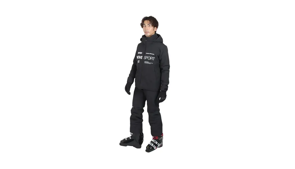 デサント(DESCENTE) スキーウェア ジャケット パンツ 上下セット DWMWJH72X BLK