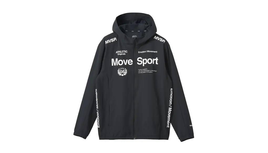 [デサント] ジャージ MOVESPORT 【石川祐希着用モデルあり】 AIRY TRANSFER ライトウォーム フルジップフーディー 軽量 4WAYストレッチ 保温 はっ水 トレーニング ランニング