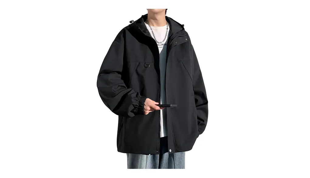 [Easykode] マウンテンパーカー メンズ 秋服 ライトアウター アウトドア ジャケット 撥水 防風 ウインドブレーカー 耐摩耗 フード付き ブルゾンジャンパー 軽量 薄手 アノラック 無地 上着 キャンプ 釣り 登山 秋 冬 春
