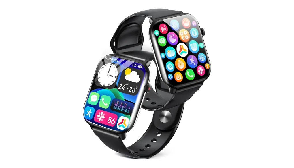 【2025新型・2.0インチ大画面・Bluetooth通話機能付】 スマートウォッチ iPhone対応 アンドロイド対応 35日間待機 活動量計 スマホ連動 smart watch 音楽再生 スポーツウォッチ レディース メンズ スマートバンド 腕時計 GPS機能 万歩計 ランニングウォッチ 着信通知 IP67防水 100種類運動モード 100+種文字盤 日本語説明書 専用アプリ