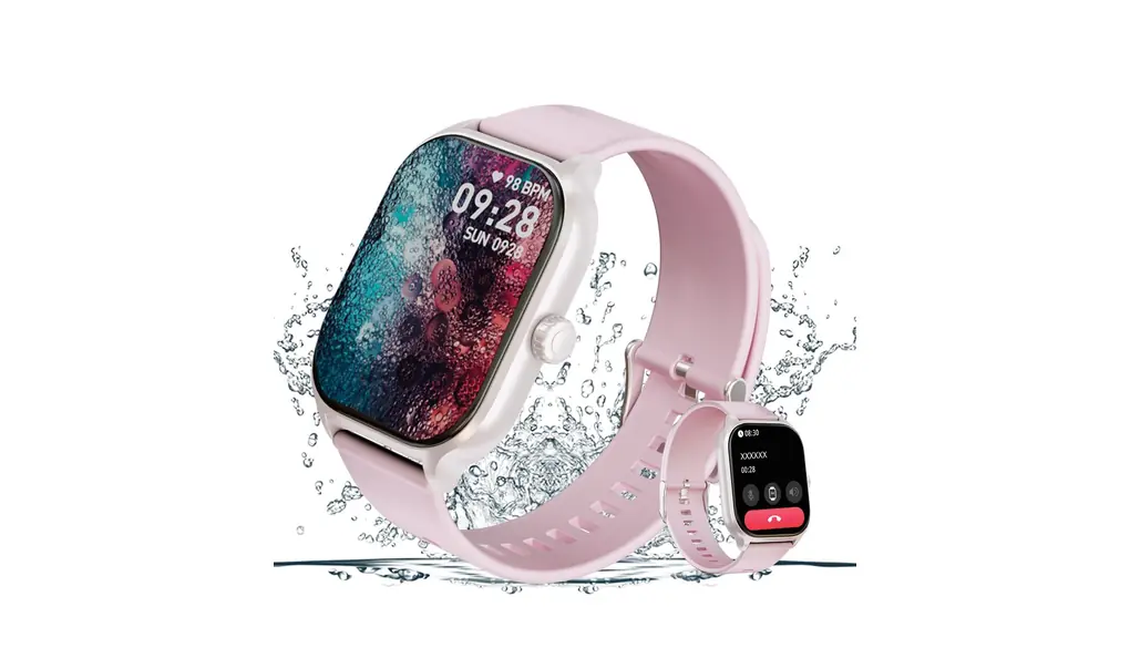 【2025年新登場】 スマートウォッチ iPhone/アンドロイド対応 IP68防水 Smart Watch 2.10インチ大画面 レディース メンズ Bluetooth5.3通話機能 着信/メッセージ通知 DIY文字盤 100+種類運動モード 睡眠管理 女性生理周期 スマホ探す 音楽制御 大容量バッテリー 目覚まし時計 日本語説明書付き(ピンク)