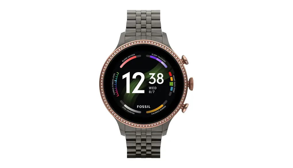 [フォッシル] 腕時計 ジェネレーション6 タッチスクリーンスマートウォッチ FTW6078 レディース スモーク 正規輸入品