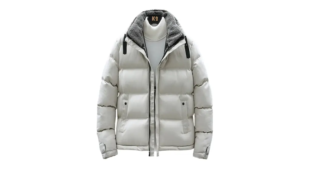 [foveitaa] 冬服 メンズ 防寒 コート 中綿 ジャケット 厚手 防風 防寒 シンプルデザイン 暖かい アウター