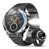 【Fushoスマートウォッチ2025改良型】軍用規格のタフ設計×大画面！通話・通知・100種運動モードで日常をアップデート