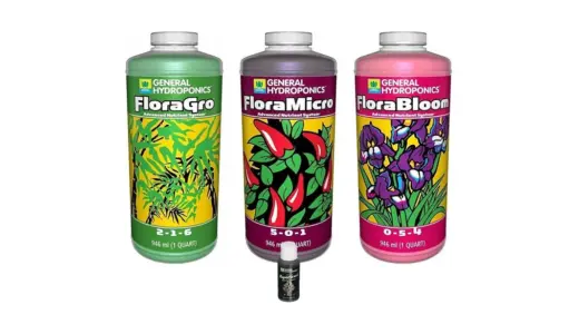 【家庭がラボに変わる】General Hydroponics FloraGro・FloraBloom・FloraMicro＋Rapidstartセット｜理想の成長を“調合”する肥料パック