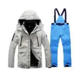 【極寒対応の完全装備】Generic メンズ3WAYスキースーツ｜防風・防水・発熱構造で冬のアウトドアを快適に