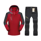 【真冬を制する男の装備】Generic メンズ スキースーツ ジャケット＆パンツセット｜防水・防風・保温の三拍子が揃うウィンターギア