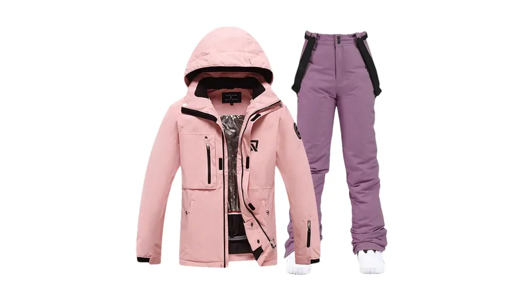 男性スキースーツスノーボードアウトドアセットジャケットとパンツ冬服雪衣装 Picture Jacket Pant26 L