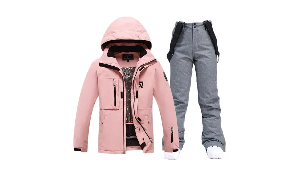 男性スキースーツスノーボードアウトドアセットジャケットとパンツ冬服雪衣装 Picture Jacket Pant23 L