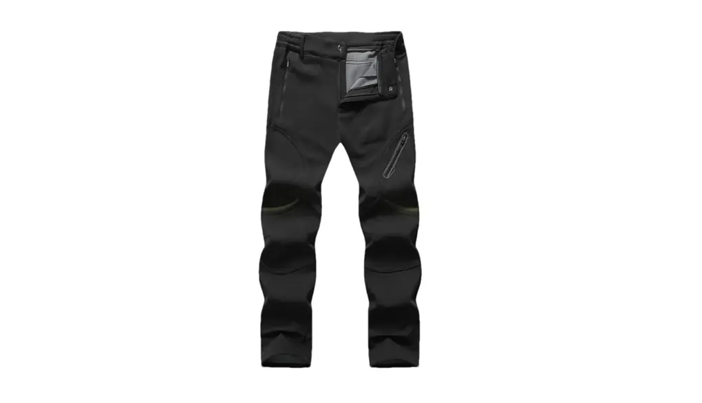 男性スノージャケットスキースーツ冬サーマルスノーボードジャケット + パンツスキーよだれかけスーツとスノーボード 1pc Black Pants Asian size 2XL