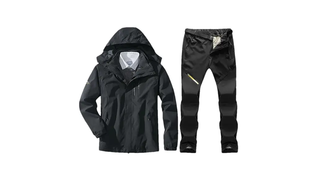 男性冬スキースーツスキージャケットパンツセット暖かいスノーボード屋外スキーとスノーボードジャケット as show 05 Asian 2XL EUR M