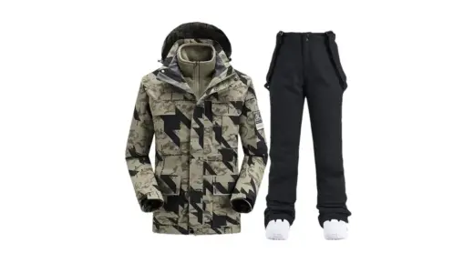 【極寒でもスタイリッシュに】Generic メンズスキースーツセット｜防風・防水・保温で雪山も街も主役に！