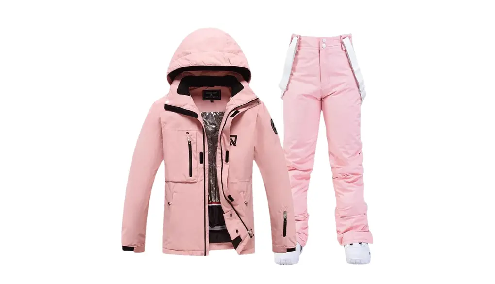 男性スキースーツスノーボードアウトドアセットジャケットとパンツ冬服雪衣装 Picture Jacket Pant24 L