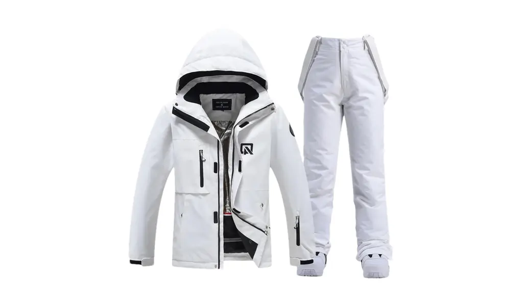 男性スキースーツスノーボードアウトドアセットジャケットとパンツ冬服雪衣装 Picture Jacket Pant18 L