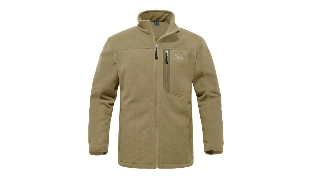 [Gopune] フリースジャケット メンズ ゴルフウェア アウトドア ジャケット ソフトシェル 登山服 フルジップ コート ウォーム 軽量 ハイネック 釣り スポーツ 春秋冬