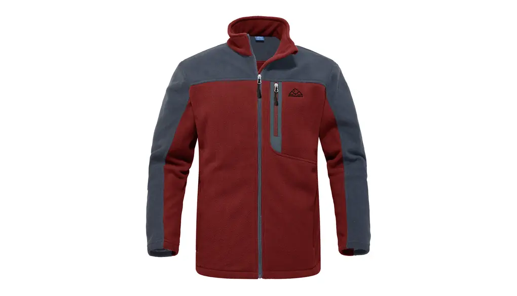 [Gopune] フリースジャケット メンズ ゴルフウェア アウトドア ジャケット ソフトシェル 登山服 フルジップ コート ウォーム 軽量 ハイネック 釣り スポーツ 春秋冬