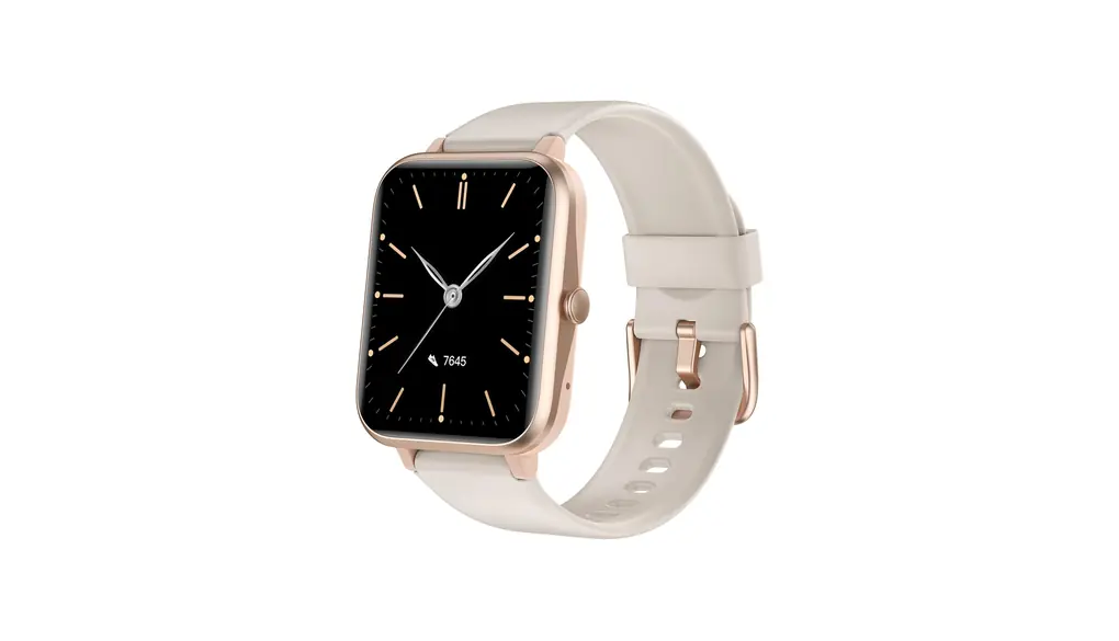 GRV スマートウォッチ 通話機能付き iPhone アンドロイド対応 活動量計 歩数計 腕時計 Smart Watch Activity Tracker ストップウォッチ 長持ちバッテリー Line 着信通知 日本語アプリ 説明書 (ベージュゴールド)