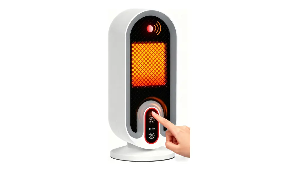 Gujunf セラミックヒーター 小型【2025最新進化·2秒で速暖! 超省エネ】電気ストーブ ヒーター 小型 暖房器具 電気ファンヒーター 2段階温風切替 650W/750W 12Hタイマー機能 高性能集塵フィルター付き 節電対策 過熱保護 転倒安全装置 速暖 大風量 コンパクト軽量 足元/寝室/トイレ/洗面所/オフィスに適用 ホワイト