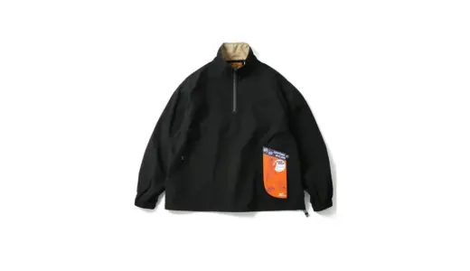 【街にもキャンプにも馴染む逸品】gym master ロクヨンクロス ハーフジップハイネックジャケット G233741｜使い込むほど味が出る相棒
