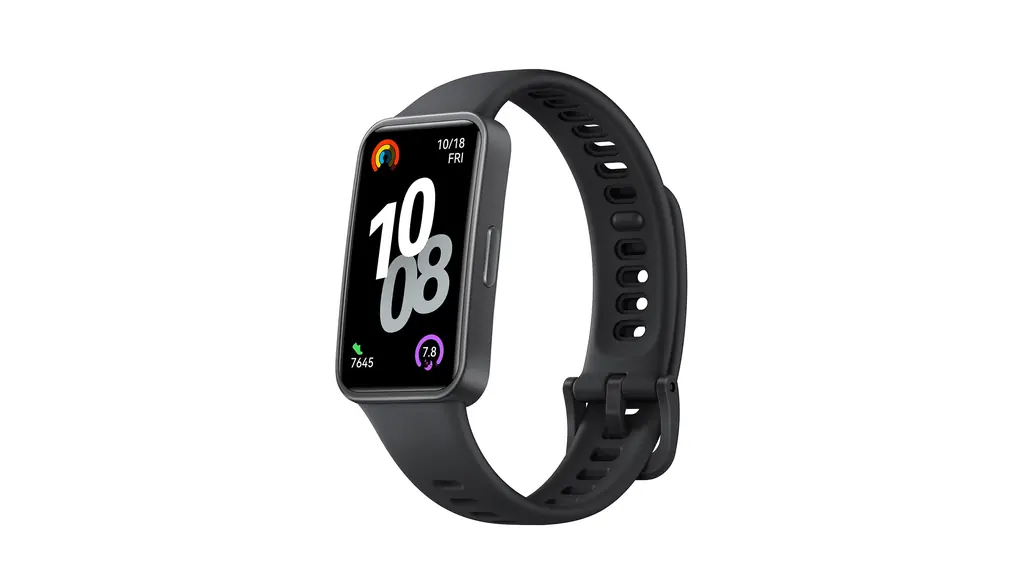 HUAWEI Band 10 スマートウォッチ 快適な付け心地 情緒モニタリング 24時間睡眠管理 14日間持続バッテリー 急速充電 LINE通知 睡眠時呼吸乱れ検知 薄型軽量 カスタマイズ可能な情報表示 フルオロエラストマーベルト iOS/Android対応 ブラック