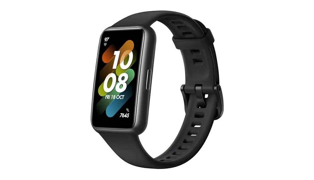 HUAWEI Band 7 スマートウォッチ フルビューディスプレイ1.47インチ 2週間持続バッテリー 心拍計 グラファイトブラック【日本正規代理店品】 LEA-B19