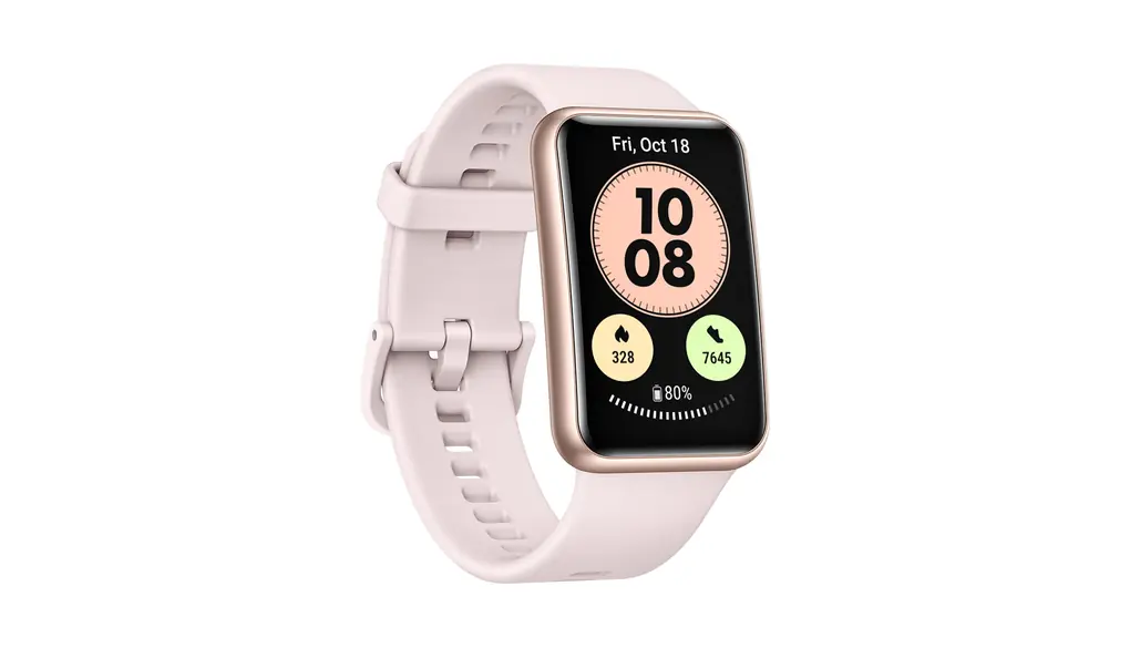 HUAWEI WATCH FIT new スマートウォッチ サクラピンク【日本正規代理店品】