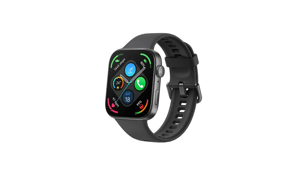 HUAWEI WATCH FIT 3 スマートウォッチ 薄さ9.9mmアルミ合金ボディ 大画面1.82インチAMOLEDディスプレイ 軽量本体26g GPS搭載 カロリー管理と健康管理 高精度な睡眠測定 自動輝度調整 10日間ロングバッテリー iOS/Android対応 ブラック