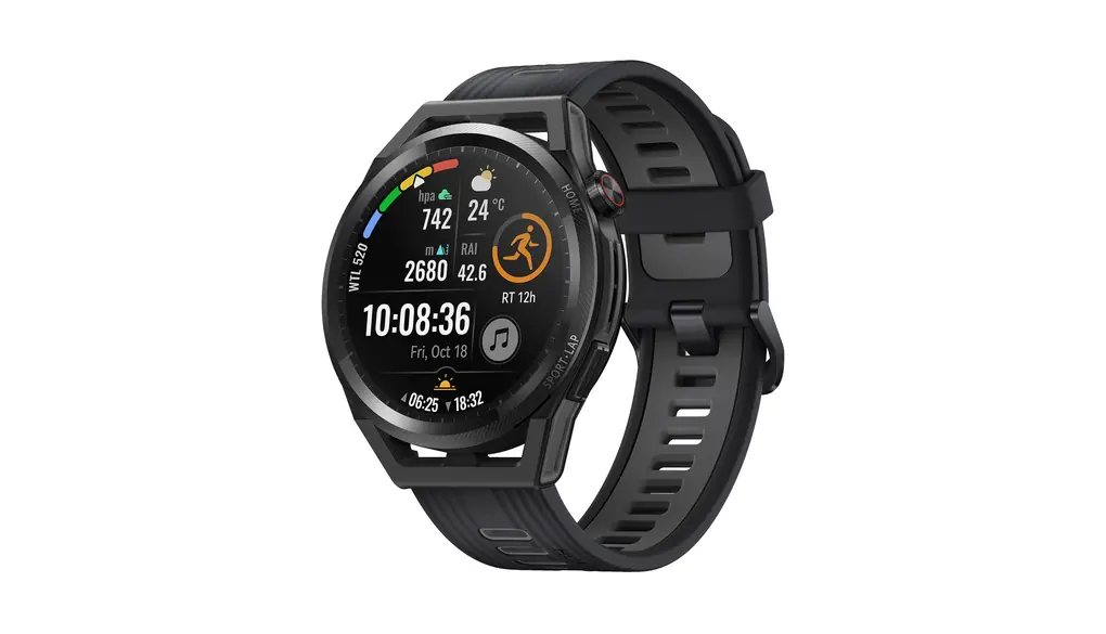 HUAWEI WATCH GT Runner スマートウォッチ ブラック iOS/Android対応 超軽量